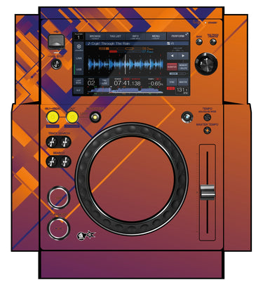 Pioneer DJ XDJ 700 Skin Squared Hollow